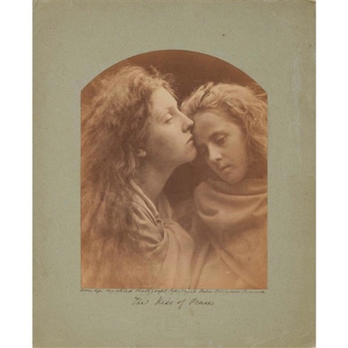 Picture of the artwork “The Kiss of Peace” by Julia Margaret Cameron (1869)