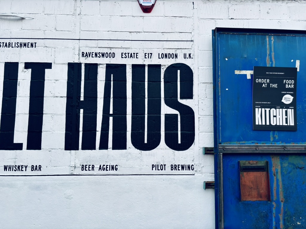 Front house of the Malt House brewery in Walthamstow.