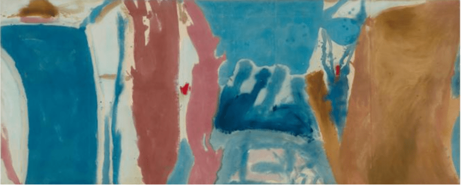 Image of the artwork Open Wall (1953) by Helen Frankenthaler.